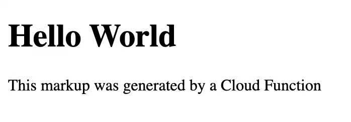 A basic HTML page
